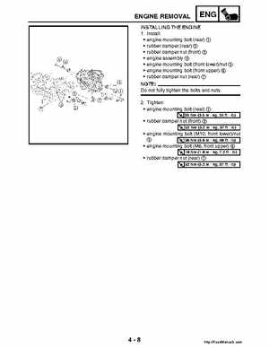 2004-2005 660 Yamaha Rhino Factory Service Manual, Page 137