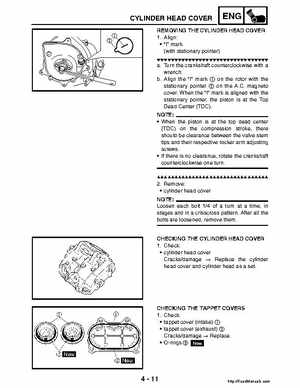 2004-2005 660 Yamaha Rhino Factory Service Manual, Page 140