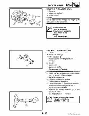 2004-2005 660 Yamaha Rhino Factory Service Manual, Page 144