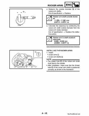 2004-2005 660 Yamaha Rhino Factory Service Manual, Page 145