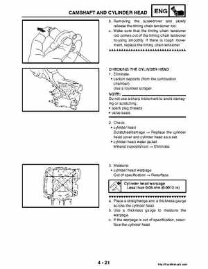 2004-2005 660 Yamaha Rhino Factory Service Manual, Page 150