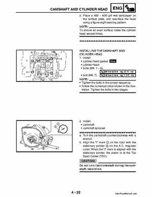2004-2005 660 Yamaha Rhino Factory Service Manual, Page 151