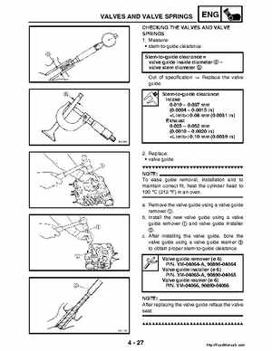 2004-2005 660 Yamaha Rhino Factory Service Manual, Page 156
