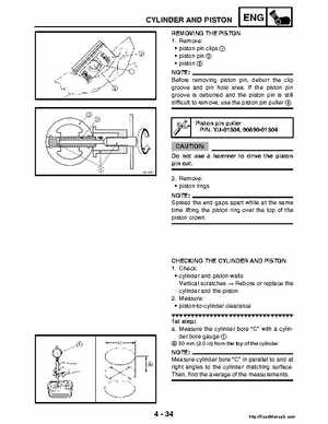 2004-2005 660 Yamaha Rhino Factory Service Manual, Page 163