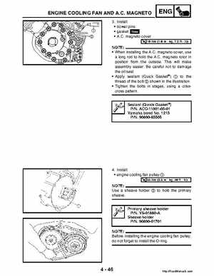 2004-2005 660 Yamaha Rhino Factory Service Manual, Page 175