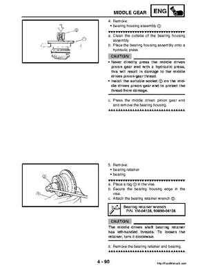 2004-2005 660 Yamaha Rhino Factory Service Manual, Page 219