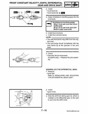 2004-2005 660 Yamaha Rhino Factory Service Manual, Page 262