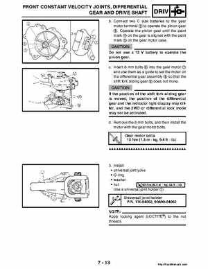 2004-2005 660 Yamaha Rhino Factory Service Manual, Page 263