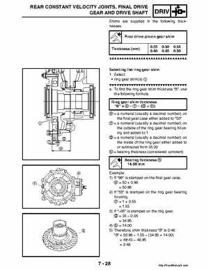 2004-2005 660 Yamaha Rhino Factory Service Manual, Page 278