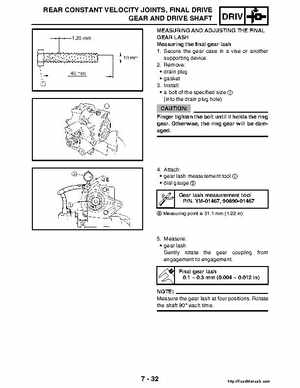2004-2005 660 Yamaha Rhino Factory Service Manual, Page 282