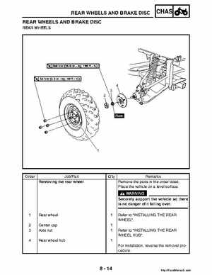 2004-2005 660 Yamaha Rhino Factory Service Manual, Page 299