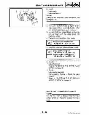 2004-2005 660 Yamaha Rhino Factory Service Manual, Page 306