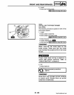 2004-2005 660 Yamaha Rhino Factory Service Manual, Page 325