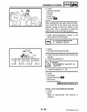 2004-2005 660 Yamaha Rhino Factory Service Manual, Page 335