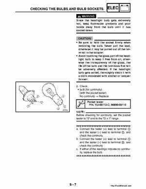 2004-2005 660 Yamaha Rhino Factory Service Manual, Page 358