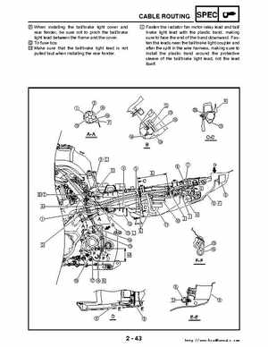 2006-2009 Yamaha YFM700RV Raptor 700RV factory service manual, Page 74