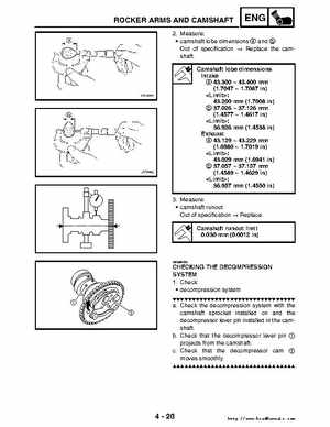 2006-2009 Yamaha YFM700RV Raptor 700RV factory service manual, Page 169