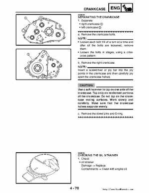 2006-2009 Yamaha YFM700RV Raptor 700RV factory service manual, Page 219