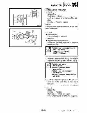 2006-2009 Yamaha YFM700RV Raptor 700RV factory service manual, Page 237