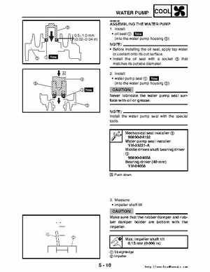 2006-2009 Yamaha YFM700RV Raptor 700RV factory service manual, Page 244