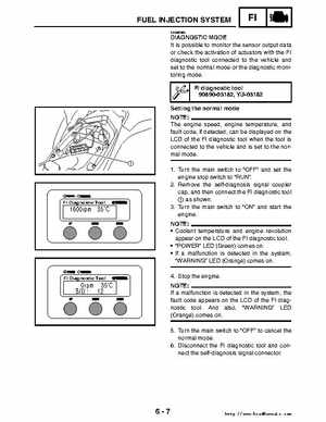 2006-2009 Yamaha YFM700RV Raptor 700RV factory service manual, Page 251