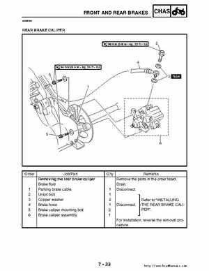 2006-2009 Yamaha YFM700RV Raptor 700RV factory service manual, Page 311