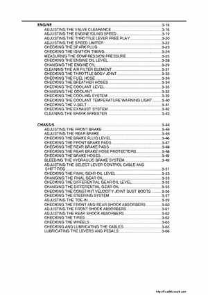 2007-2008 Yamaha YFM700 Grizzly Factory Service Manual, Page 9