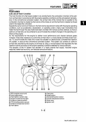 2007-2008 Yamaha YFM700 Grizzly Factory Service Manual, Page 20