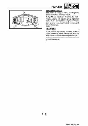 2007-2008 Yamaha YFM700 Grizzly Factory Service Manual, Page 26