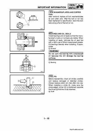 2007-2008 Yamaha YFM700 Grizzly Factory Service Manual, Page 28