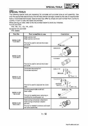 2007-2008 Yamaha YFM700 Grizzly Factory Service Manual, Page 30