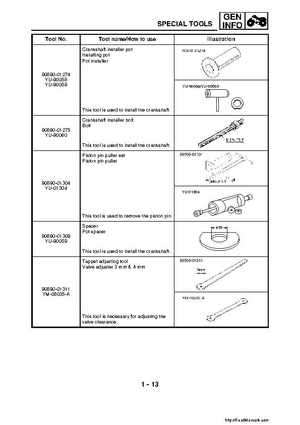 2007-2008 Yamaha YFM700 Grizzly Factory Service Manual, Page 31