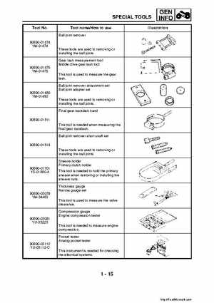 2007-2008 Yamaha YFM700 Grizzly Factory Service Manual, Page 33