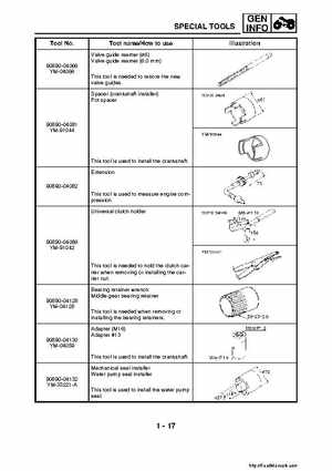 2007-2008 Yamaha YFM700 Grizzly Factory Service Manual, Page 35