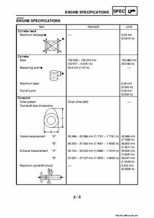 2007-2008 Yamaha YFM700 Grizzly Factory Service Manual, Page 41