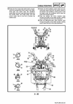 2007-2008 Yamaha YFM700 Grizzly Factory Service Manual, Page 66