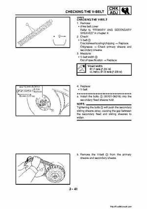 2007-2008 Yamaha YFM700 Grizzly Factory Service Manual, Page 122
