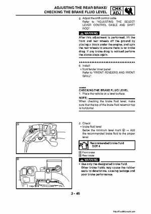 2007-2008 Yamaha YFM700 Grizzly Factory Service Manual, Page 127