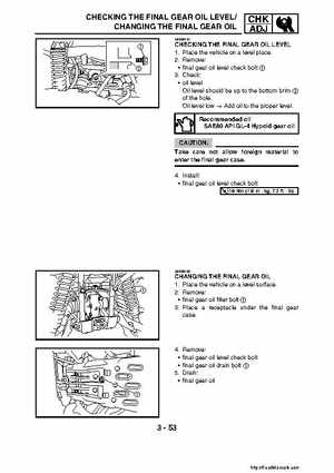 2007-2008 Yamaha YFM700 Grizzly Factory Service Manual, Page 134
