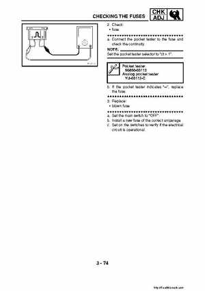 2007-2008 Yamaha YFM700 Grizzly Factory Service Manual, Page 155