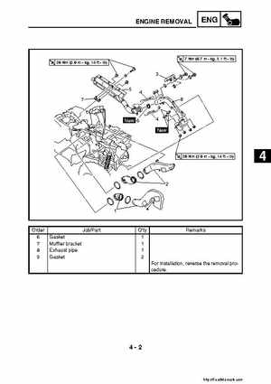 2007-2008 Yamaha YFM700 Grizzly Factory Service Manual, Page 160
