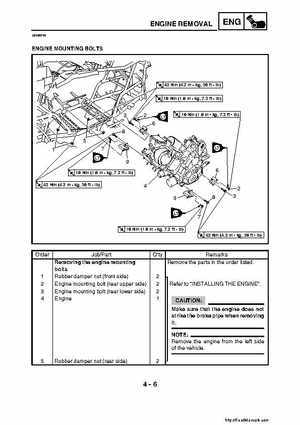 2007-2008 Yamaha YFM700 Grizzly Factory Service Manual, Page 164