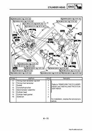 2007-2008 Yamaha YFM700 Grizzly Factory Service Manual, Page 169