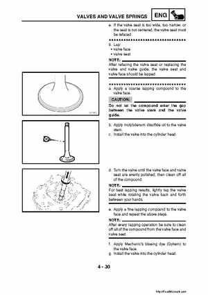 2007-2008 Yamaha YFM700 Grizzly Factory Service Manual, Page 188