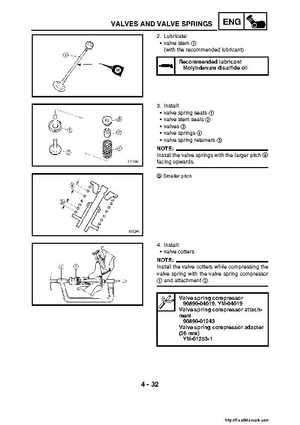 2007-2008 Yamaha YFM700 Grizzly Factory Service Manual, Page 190