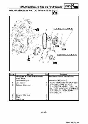 2007-2008 Yamaha YFM700 Grizzly Factory Service Manual, Page 207
