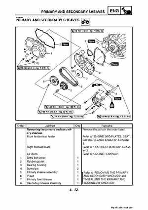 2007-2008 Yamaha YFM700 Grizzly Factory Service Manual, Page 211