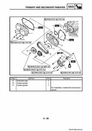 2007-2008 Yamaha YFM700 Grizzly Factory Service Manual, Page 212