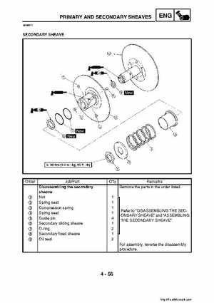 2007-2008 Yamaha YFM700 Grizzly Factory Service Manual, Page 214