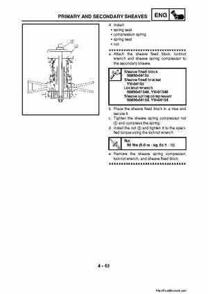 2007-2008 Yamaha YFM700 Grizzly Factory Service Manual, Page 219